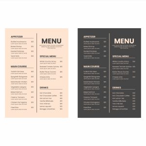 Menus